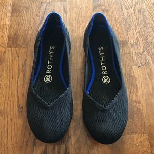Rothy’s The Flat Classic Black Size 7